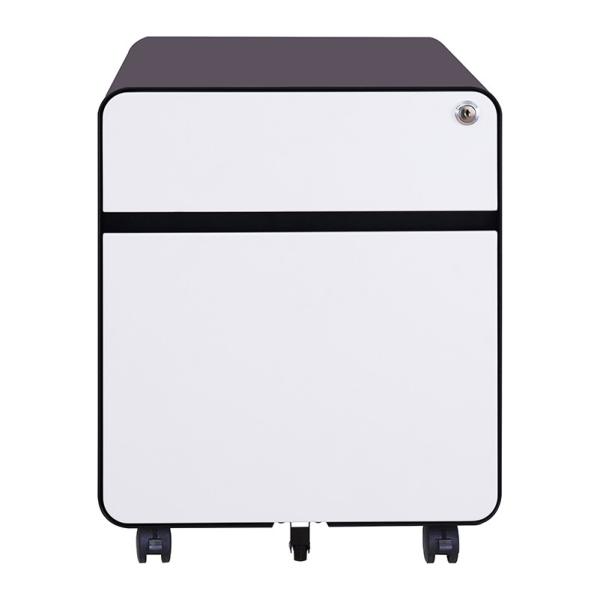 Office / Home Steel Mobile Pedestal Stable Performance Easy To Move Durable