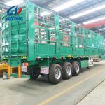 Transport Vegetables Livestock Storage Grid Semi Stake Fence Cargo Truck