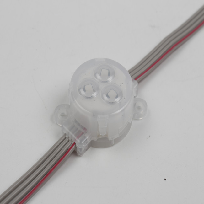 RGBW Colorful DMX 512 Outdoor Lights LED Module LED Point Light Source Stadium Waterproof Holiday Lighting