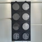 200MM 4-Aspect RYG Ball With Countdown Timer Road Traffic Light
