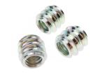 Steel Hardware Nuts Bolts Threaded Insert Nut for Wood Zinc Plated Cylinder