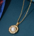 Natural Pearl Baroque Choker Necklace Baroque Pearl Jewelry for Women Wedding