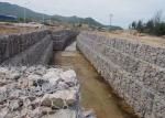 Straight Twist Weaving Galvanized Gabion Basket Mesh