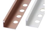 Aluminum Extrusion Profile Tile Trim Strips Ceramic Decorative Tile Edge Corner