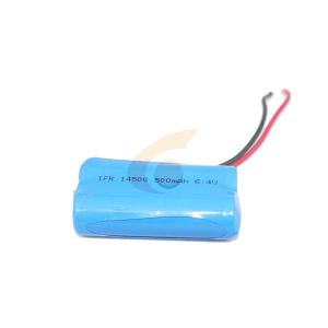 China 6.4V LiFePO4 Battery Pack 14500 500mAh For Decorative Lighting factory