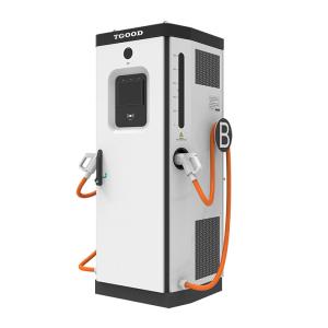 China Commercial Public Fast EV DC Charging Stations 90 KW With Two CCS Plugs factory