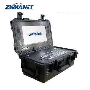 China 4W MIMO 2x2 Portable Mobile Mesh Command Station Transceiver with 8G Memory and AES256 Encryption on sale