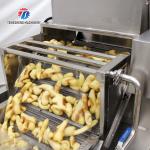 240KG Fruit and vegetable washing machine automatic cleaning operation line