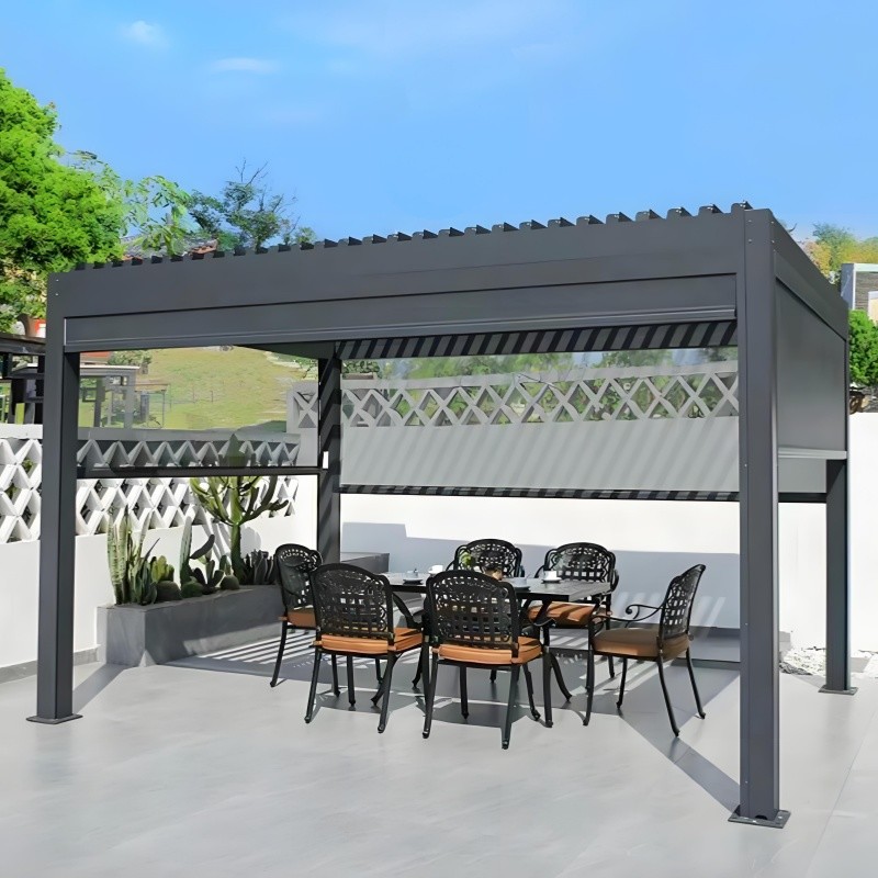 Experience the Beauty and Durability of an Aluminum Patio Pergola from