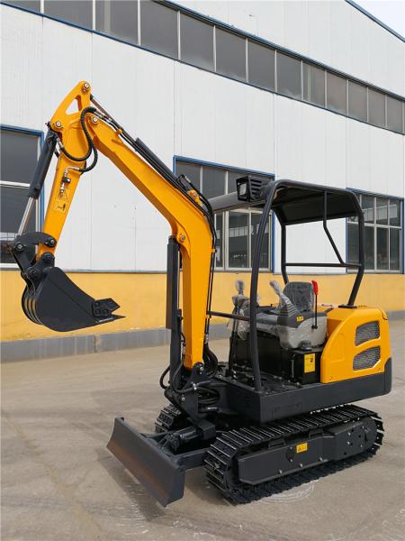 Compact Mini Excavator With Break Hammer Steel Type Mini Excavator Rotating