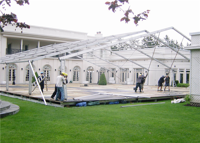 Custom Size 300 People Garden Party Tent For Commerical Meeting