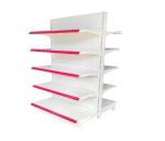 Customized color Pharmacy shelf double sided pharmacy display rack
