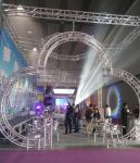Exhibtion Booth Or Stage Lighting Truss , 290mm or 300mm Aluminum Square Bolt
