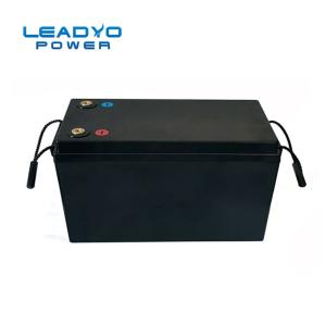 China Leadyo Lithium Iron Phosphate Battery 12V 200Ah LiFepo4 Battery For Solar factory