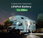 EU Stock 12.8V LiFePo4 Battery for 24v 36V 48v Energy Storage Waterproof Heating