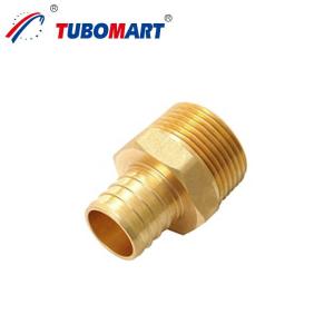 China Lead Free 1/2&quot; - 1&quot; Pex Crimp Fittings Corrosion Resistant With Crimping Tool factory