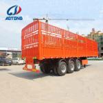 3 Axls 50-80 Tons Fence Cargo Semi Truck Trailers with T700/Q345 Steel Main Beam