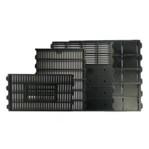 China Black Cast Iron Material Slotted Floor For Pigs Animal Farming factory