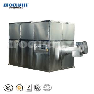 Cooling way Water Cooling 5 Ton Large Capacity Fast Cube Ice Machine for