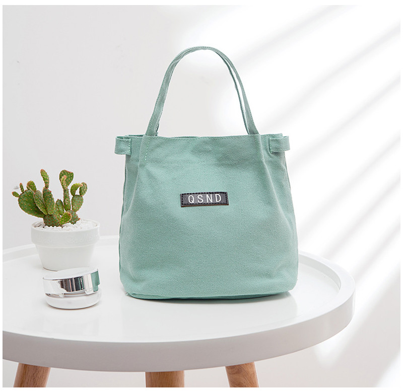 ISO Waxed Canvas H19Cm Insulated Lunch Cooler Bags