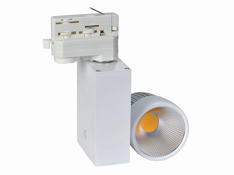 2 wires 3 wires 4 wires 20w 30w 40w 50w COB LED Track light with 5years warranty track light fixture