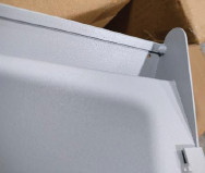 Wall Mount Floating Commercial Gondola Shelving Rack Quick Easy Assembly