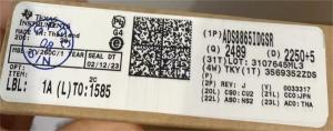 China In Stock Original IC ADS8865IDGSR VSSOP-10 Bga Electronic Component factory