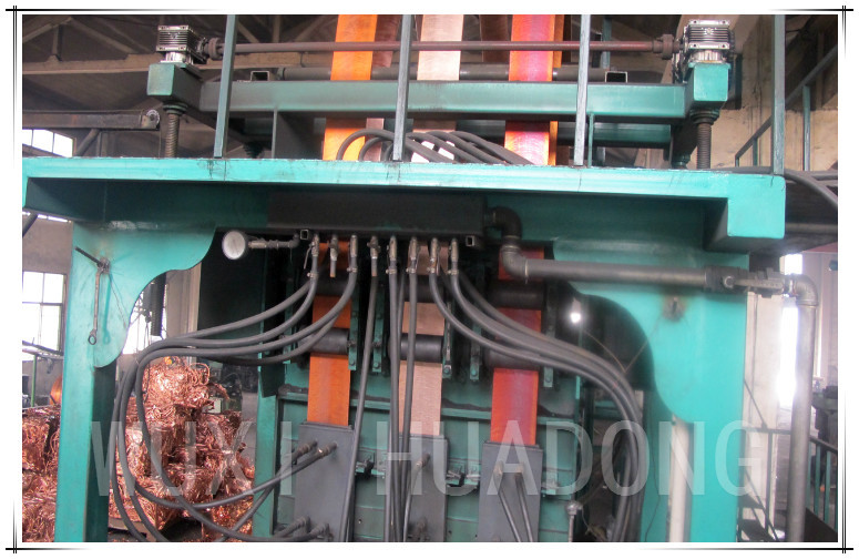 Copper Strip plate sheet Upward Continuous Casting Machine Energy Saving