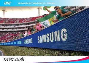 China High Performance Soccer Advertising Boards , Perimeter Advertising Led Display factory