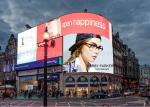 SMD1921 P4 Outdoor Advertising LED Display 1024*768mm Iron Waterproof Cabinet