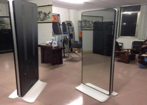 China Shelf Selfie Station Mirror Lcd Display Touch Advertising Player For Photo Booth factory