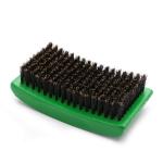 100g Wood 100% Boar Bristle Square Pro- Wave Beard Brush Abeis Outlet's Custom