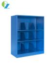2 Adjustable Shelves Metal Storage Cupboard Office Furniture Without Door