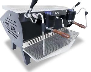 China Touch Screen Display Commercial Double Group Espresso Coffee Maker for Your Business factory