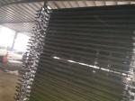 Customized Black Zinc Steel Metal Garrison Fence Panels Maintenance Free