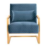 Rose gold and sliver stainless steel frame upholstered event chair from Chinese