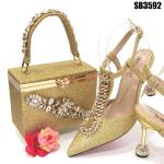 1.5kg Italian Leather Shoes and Matching Bags Set in Napoli with Multiple Color