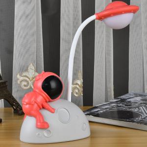 China Lovely Pink Blue White Color LED Night Light 23cm High Astronaut Cartoon factory