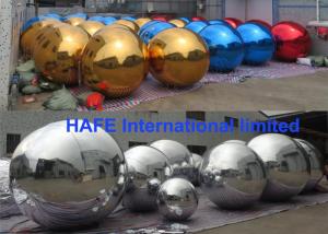 China Events Use Stage Fashion Show Inflatable Mirror Balloon In 1m -3.5m Diameter factory