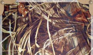 China 4mm Sponge SBR Rubber Sheet With Polyester Camo Double Side factory