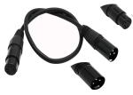 XLR 5 Pins XLR 3 Pins 500mm Microphone Converter Cable