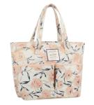 Durable Full Color Custom Tote Bags With Pockets , Printed Fabric Bags