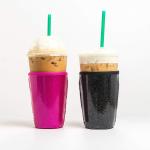 Glitter Insulated Neoprene Iced Coffee Sleeves