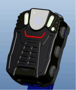 China Portable Police Dvr Recorder 105 Gram , Body Worn Video Camera MP4 Format factory