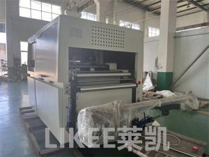China Automatic 12KW Aluminum Foil Paper Cover Slitting Die Cutting Line Machine factory