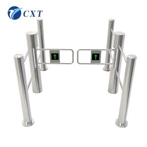 China Anti Pinch Swing Barrier Gate 304 Stainless Steel Convenient 130sh factory