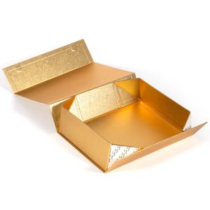 Cosmetic Set Folding Cardboard Gift Boxes , Paper Packaging Magnetic Closure