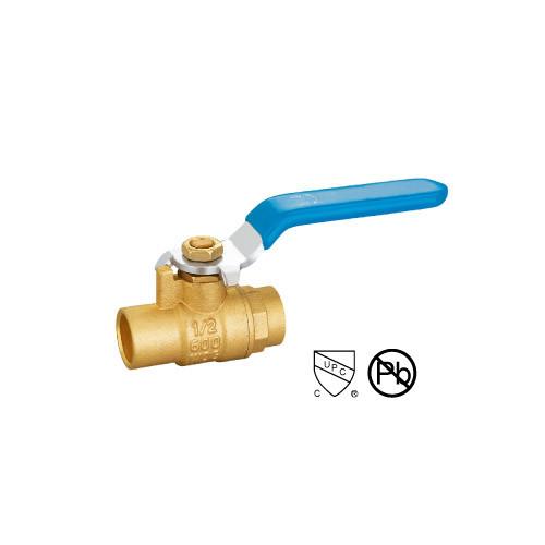 solder ball valve brass valve Forged Two-Piece Body Gas Water SS Manual Used for