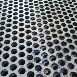 China 201 304 430 Perforated Sheet Metal Small Hole Stainless Steel For Fencing 3mm factory
