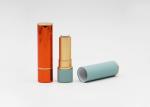 Cylinder 3.8g Magnetic Green Aluminum Empty Lipstick Tube